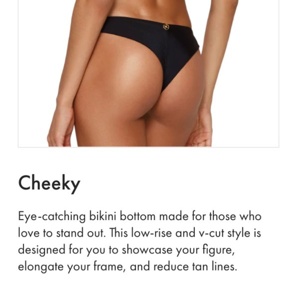 ViX Swim LOWANA BASIC Cheeky Bikini Bottom - Picture 6 of 9